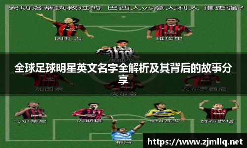 全球足球明星英文名字全解析及其背后的故事分享